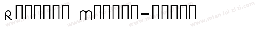 Rebekah Medium字体转换